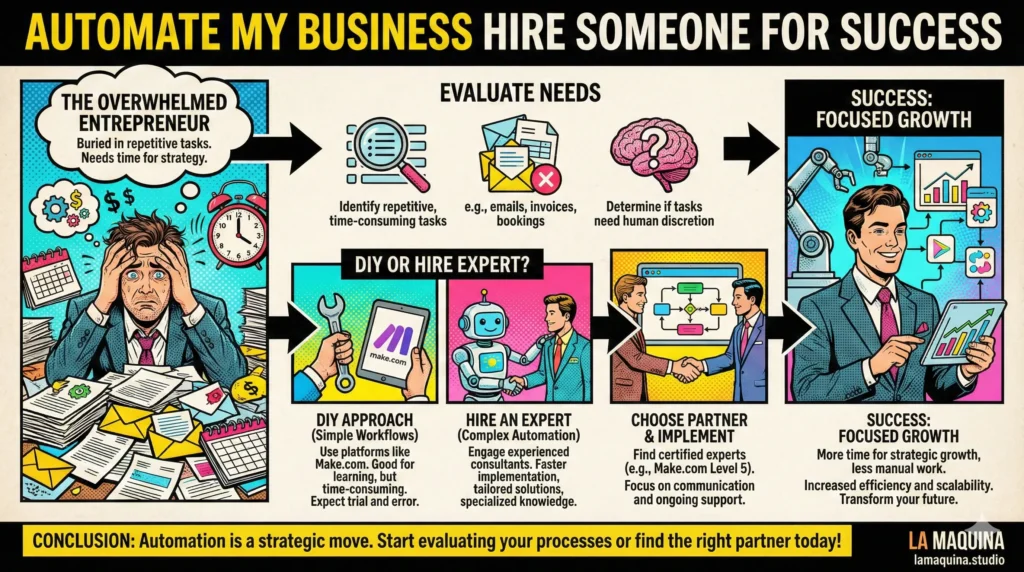 Automate My Business Hire Someone for Success