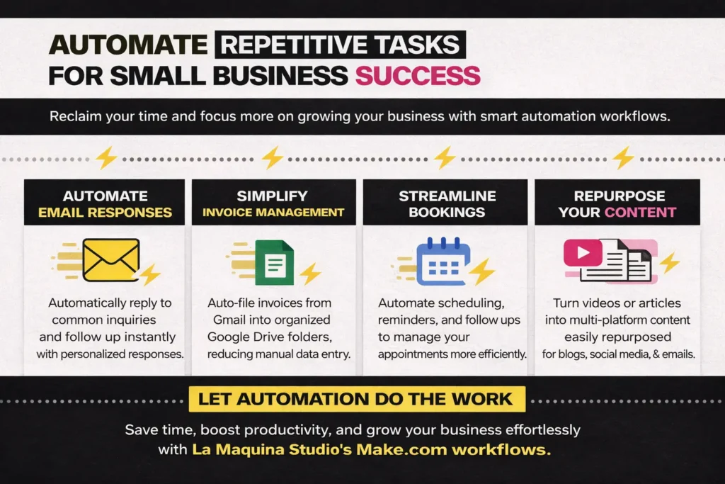 Streamline Repetitive Tasks Small Business for Success