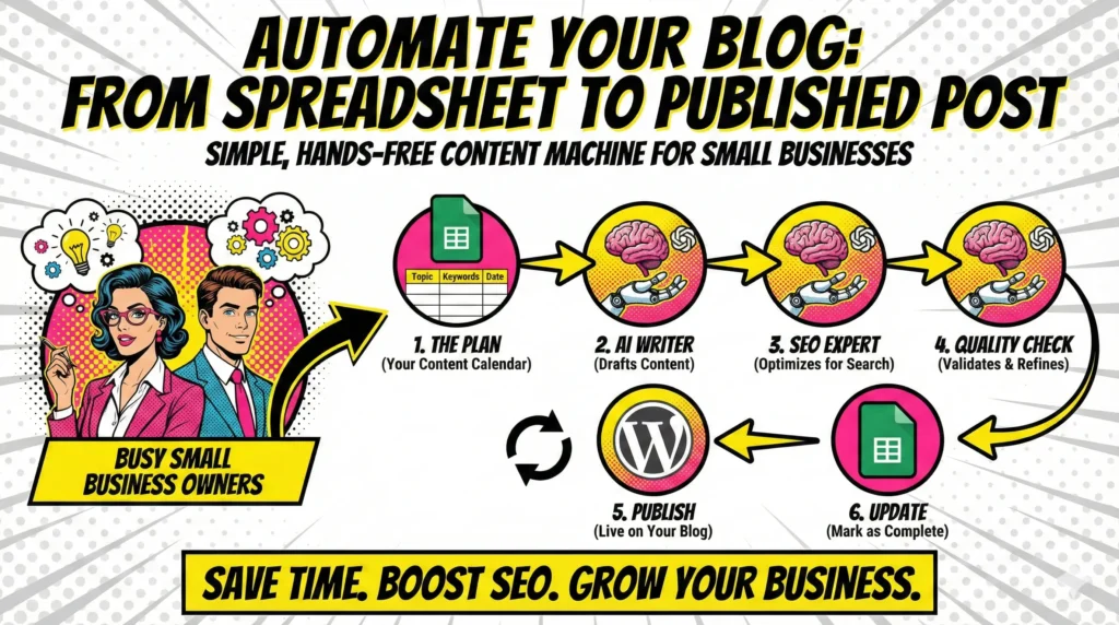 Business Process Automation for Small Business Success. Automate your blog.