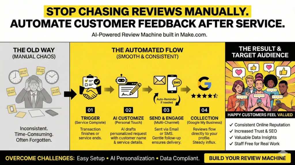 How to Automate Customer Reviews After Service