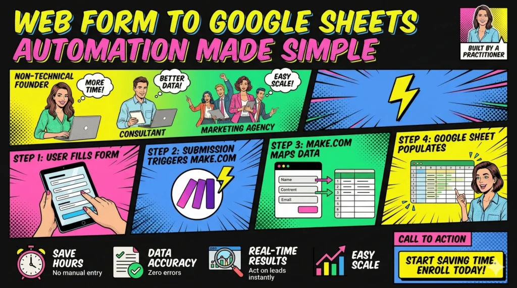 Website Form to Google Sheets Automation Made Easy