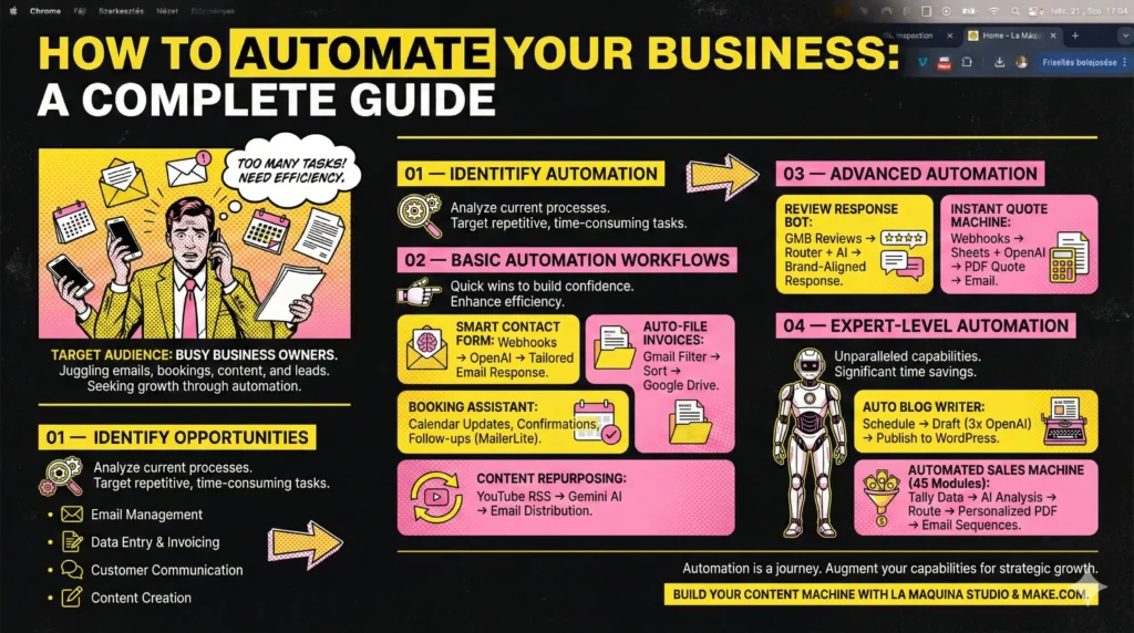 How to Automate Your Business: A Complete Guide
