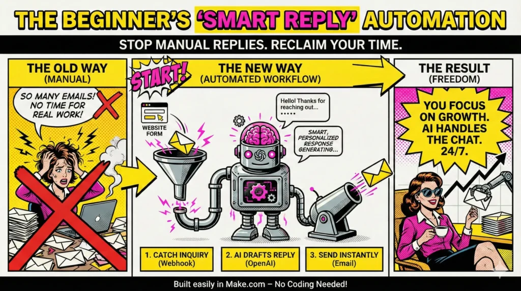Make.com tutorial for beginners - Get Started Today
